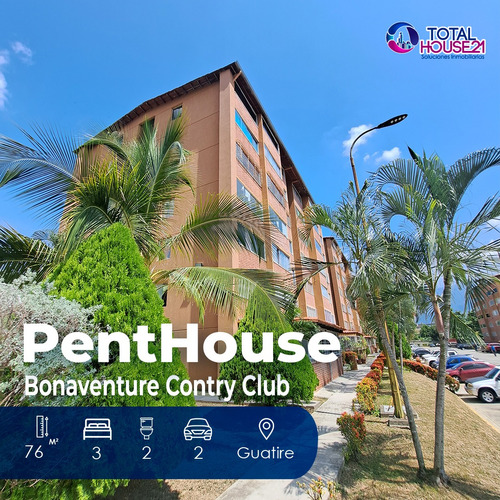 Penthouse En Venta Urbanización Bonaventure Contry Club Guatire