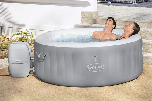 Piscina Spa Inflável Bestway 669lts + Bomba Painel 220v Capa
