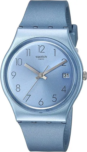 Reloj De Mujer Swatch Gl401 Azulbaya + Regalo !!!