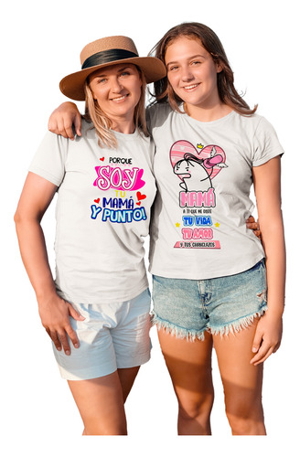 Camisetas Duo Para Dia De Las Madres Frases Tipicas De Mamá