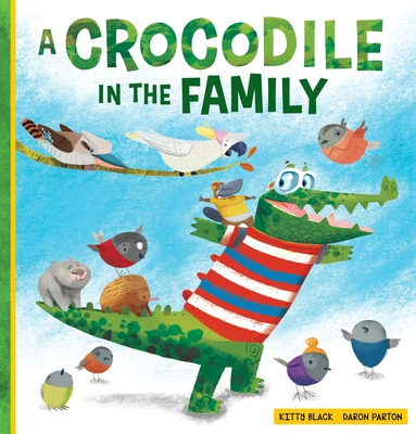 Libro A Crocodile In The Family - Black, Kitty