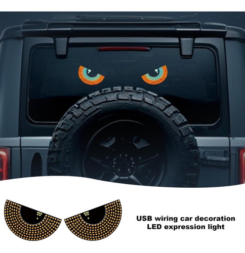 Para Luz Led Eyes Automóviles Luces Led Eyes Par