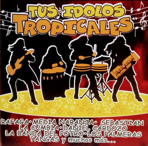 Tus Ídolos Tropicales Cd Nuevo Palmeras Ráfaga La Cumbia Y + Versión Del Álbum Estándar