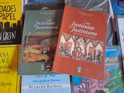 Las Intitutas De Justiniano, Tomo 1 Y 2tulio Álvarez 