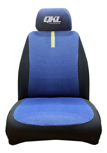 Imagen 2 de 5 de Funda Cubre Asiento Tela Chevrolet Corsa Meriva Prisma Aveo