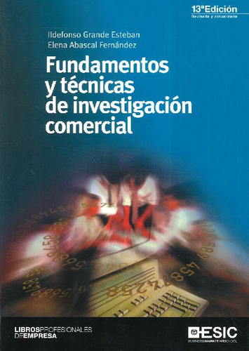 Libro Fundamentos Y Técnicas De Investigación Comercial De I