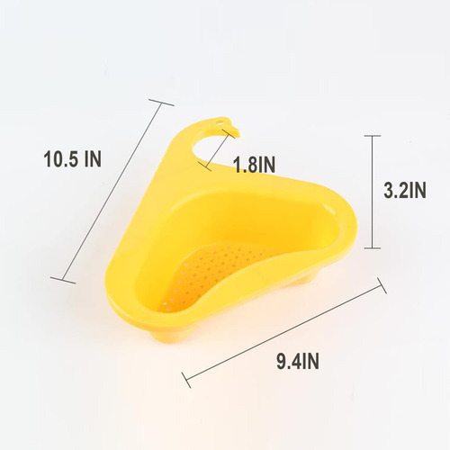 Cesto De Drenagem De Pia De Cozinha Swan De 4 Peças.