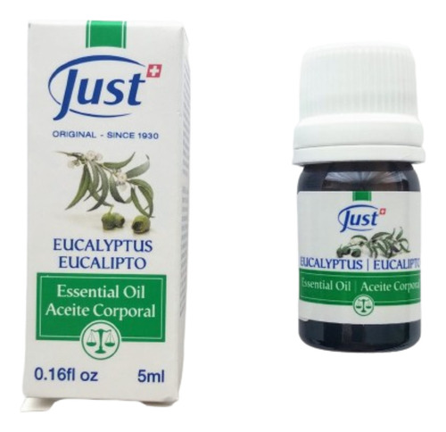 Aceite esencial Swiss Just Eucalipto eucalipto 5mL