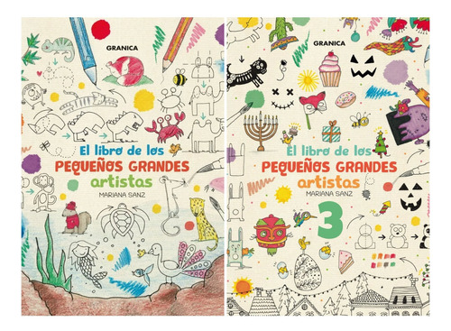 Pack Libro De Los Pequeños Grandes Artistas 1 Y 3 - Granica