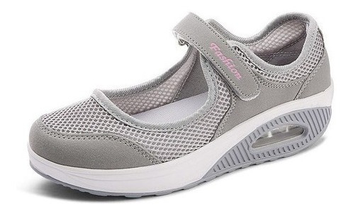 Zapatillas Ligeras De Malla Con Cámara De Aire Para Mujer