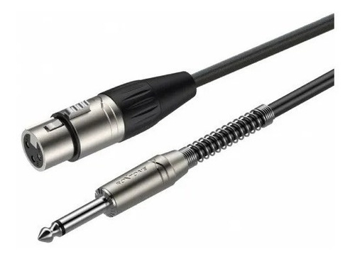 Imagen 2 de 2 de Cable Canon Plug 6 Metros Roxtone