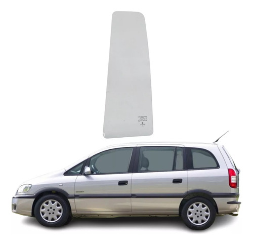 Vidro Oculo Janela Fixa Porta Traseira Esquerda Zafira