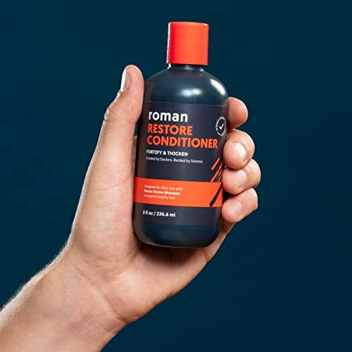 Condicionador Roman Menøs Restore Com Ingredientes Para Fort