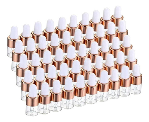 50x Botella De Aceite Esencial Portátil Perfumes