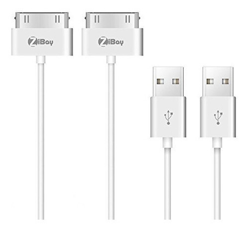 Cable iPhone 4s, Sincronizacion Usb De 30 Pines Y Cable De D