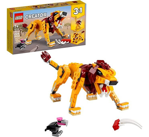Producto Generico - Lego Creator 3 En 1 Wild Lion  - Kit De.