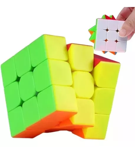 Cubo Mágico Barato Giro Rápido Profissional Magic Cube 3x3 - Dupari