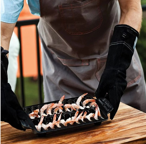 Guantes Parrilleros Manopla Asado Cocina Hogar