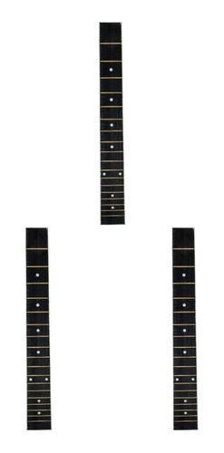 3 Pieza Diapason Guitarra Madera Blanco Para 4 Cuerda Baja
