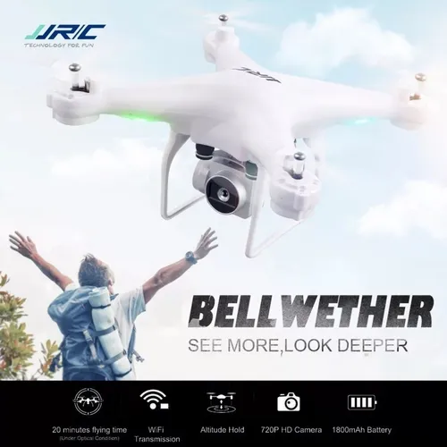 Drone Jjrc H68 Com C mera Hd Wifi Fpv 20 Min De V o Promo o