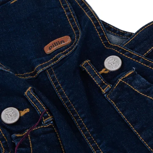 Jardinera Baby Niño Denim Pillin