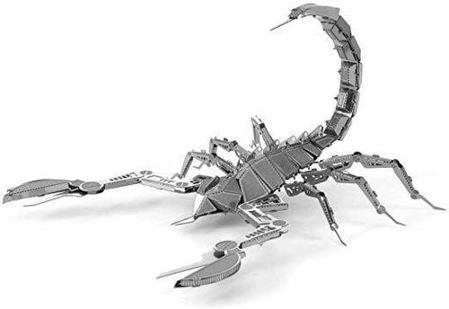 Modelo Fascinaciones La Tierra Del Metal Escorpión 3d Kit De