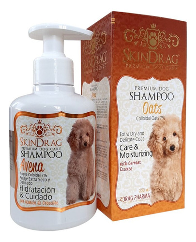 Skindrag Shampoo Avena Premium Para Perros 250ml 