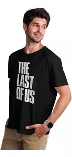 Camiseta Básica Logo The Last Of Us Jogo E Serie