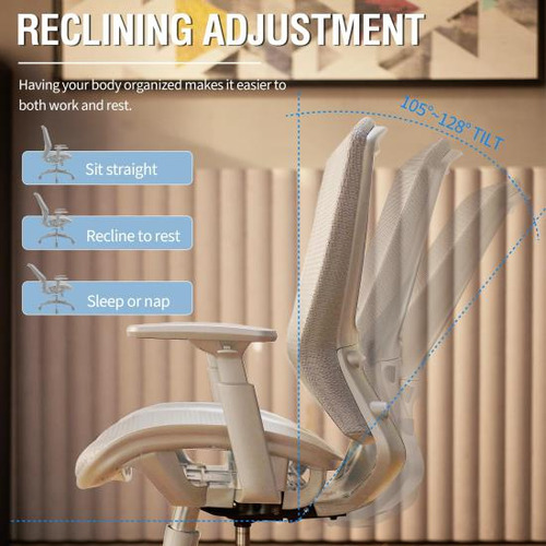Silla De Oficina De Malla Elabest, Silla De Escritorio Ergon