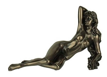 Estatuas Desnuda Mujer Mentira Pose Escultura