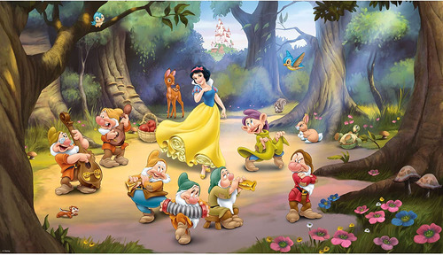 Jl1281m Disney Princess Snow White And The Seven Dwarfs...