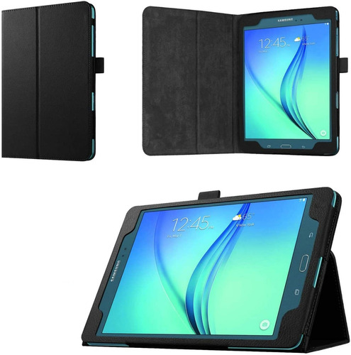 Funda Folio Para Galaxy Tab A 9.7 Sm-t550, Sm-p550 Negra