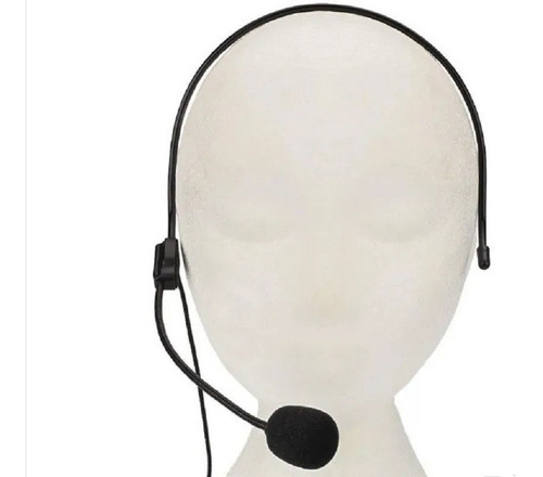 Microfone De Cabeça Auricular Mono P2 Mono Apenas Microfone
