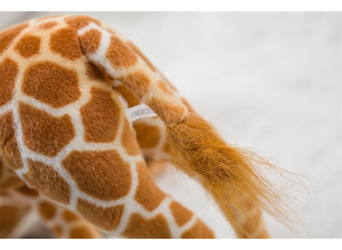 Boneca gigante de pelúcia macia com forma de girafa, cor de 60 cm, como mostrado na imagem