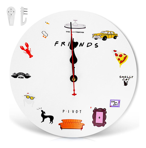 Funny Fans Lovers Merchandise - Reloj De Pared De Madera De