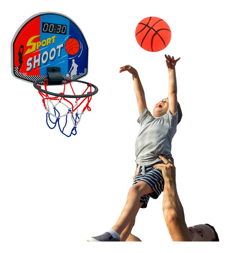 Aro De Basquet Infantil Juego Tablero Mini + Pelota Juguete