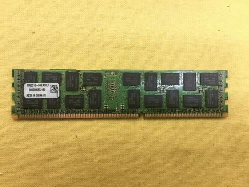 Imagem 2 de 2 de Memória Servidor Ddr3 Ecc Registrada 8gb Kingston 1333mhz