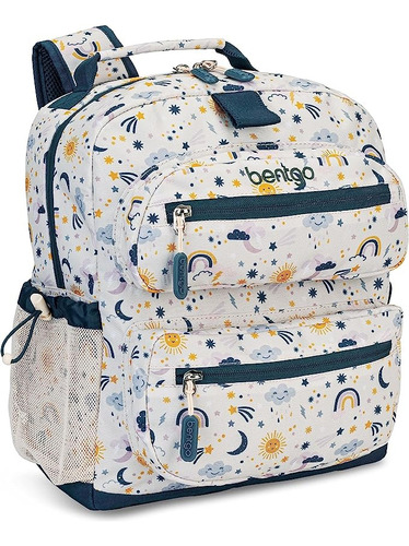 Bentgo Mochila Escolar Primaria Mod Cielo 2 Bolsas Cierre