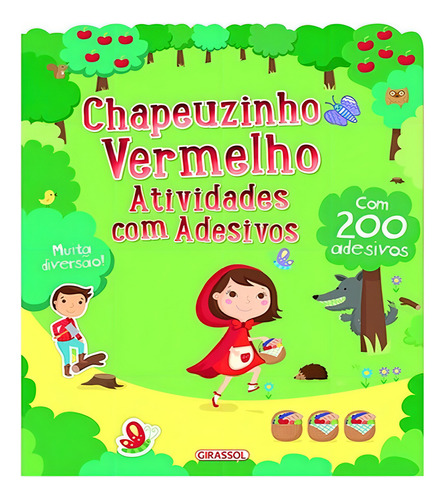 Atividades Com Adesivos Chapeuzinho Vermelho