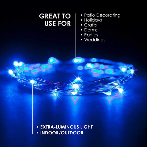 Productos Luces Led De Color Azul Luces De Cadena Para ...