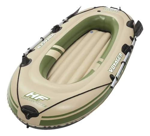 Bote Inflable Con Remos Voyager 300 2.43x1.02m Bestway