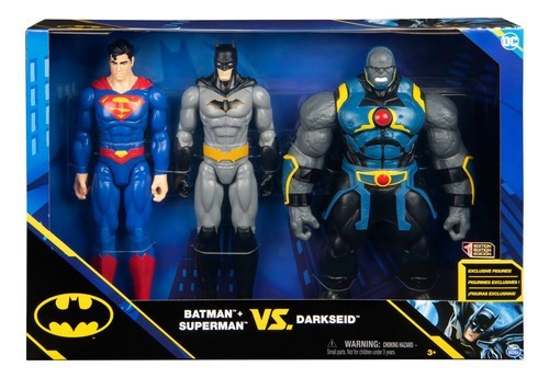 Dc Spin Master Batman Y Superman 12 3 Figuras Acción