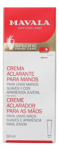 Mavala Crema Anti-manchas Para Manos Creme Para Mãos 30ml Blz