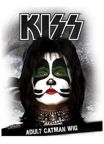 Peluca Kiss Catman Rock Rockero 70's 80's Para Adultos 1