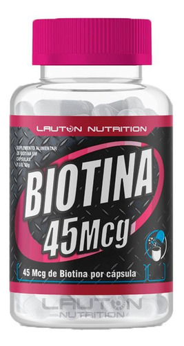 Biotina 45mcg - Lauton Nutrition - 120caps 