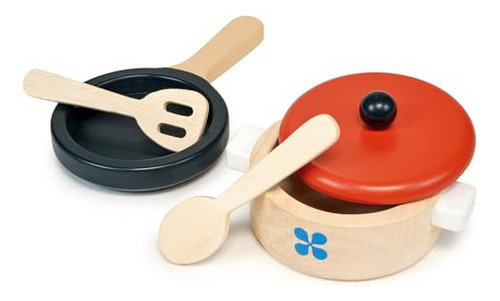 Juego De Cacerolas Mentari Toys, Juego De Ollas Y Sartenes D