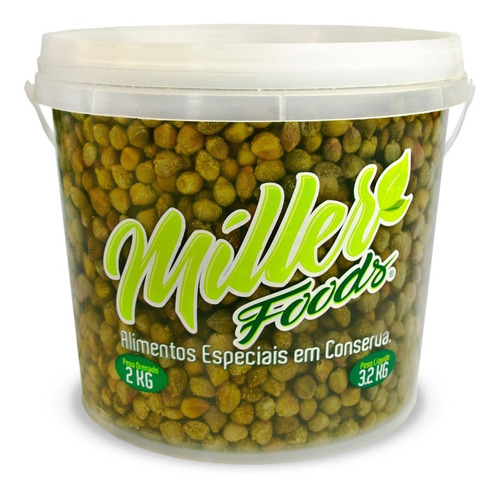 Alcaparras Miller Foods (balde 2 Kg)