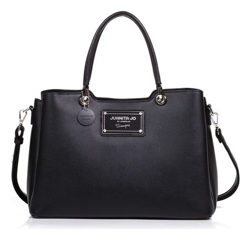 Cartera shopper Juanita Jo Esme color plata