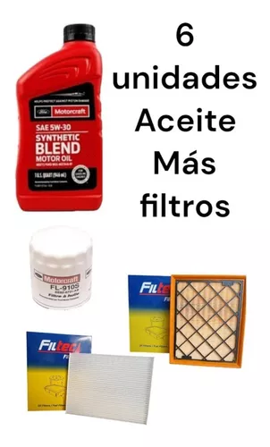 Aceite Motor 5w30 Ford Motorcraft 6 unidades