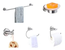 Comprar Kit Accesorios 5 Piezas Acero Cepillado,satinado Klipen Acra